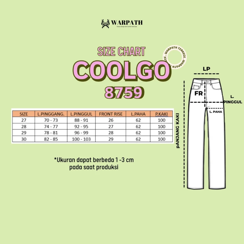 Coolgo Rapper COOLGO 8759 Jeans in Pink – Warpath